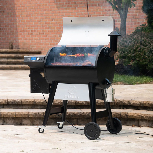 Пеллетный гриль Z Grills 700 WiFi