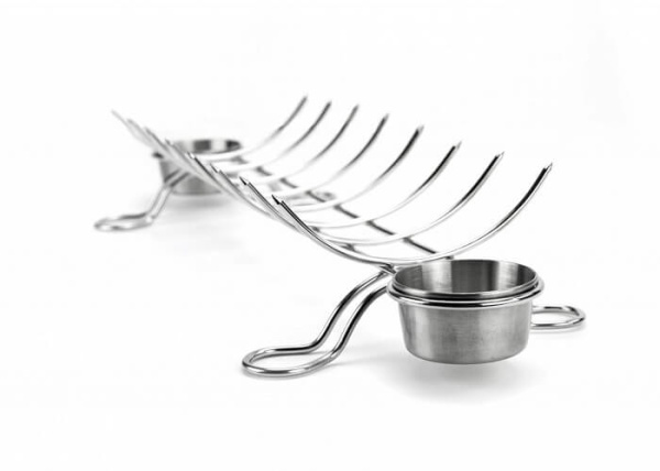 Подставка для шашлыка с соусницами Broil King