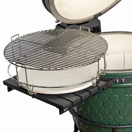 Керамический угольный гриль DinoEgg Classic Green