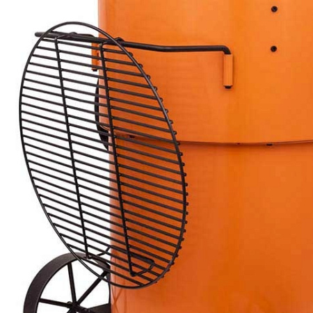 Печь-смокер Oklahoma Joe's Drum Bronco Pro + чехол