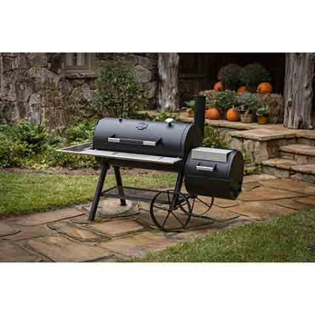 Коптильня Oklahoma, печь-смокер Joe's Longhorn Reverse Flow Limited Edition