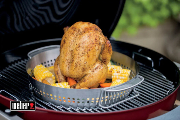 Противень для жарки овощей - ростер для птицы - Gourmet BBQ System