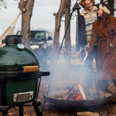 Угольный гриль Big Green Egg MiniMax, решетка 33 см
