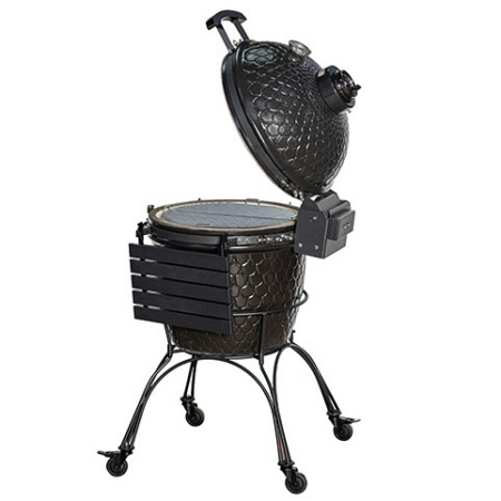 Керамический угольный гриль DinoEgg Classic Black