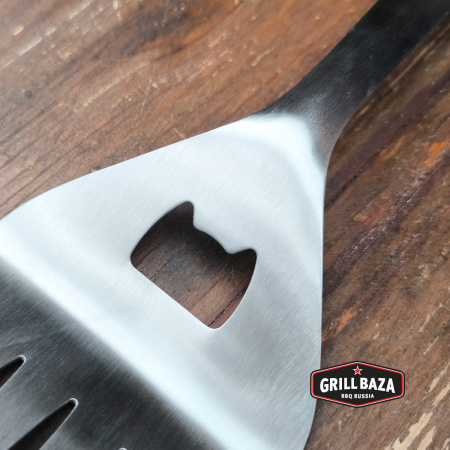 Лопатка для гриля, нержавеющая сталь