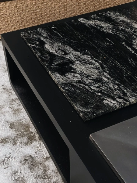 Гриль стол Фудзияма гранит 1200x1200 мм