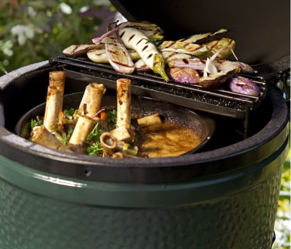 Гриль размер S с откидными столиками и на ножках