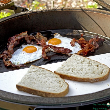 Камень керамический полукруглый для гриля M