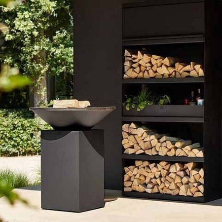 Поленница OFYR Wood Storage Black 100