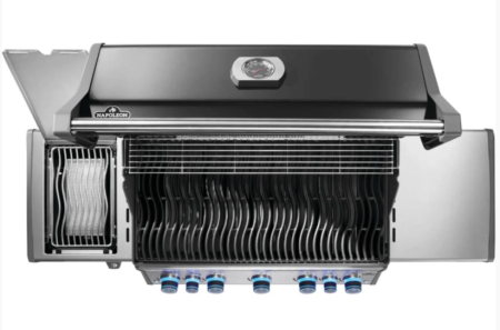 Газовый гриль Napoleon, Rogue PRO-S 625 (черный, с ИК горелкой 3/3)