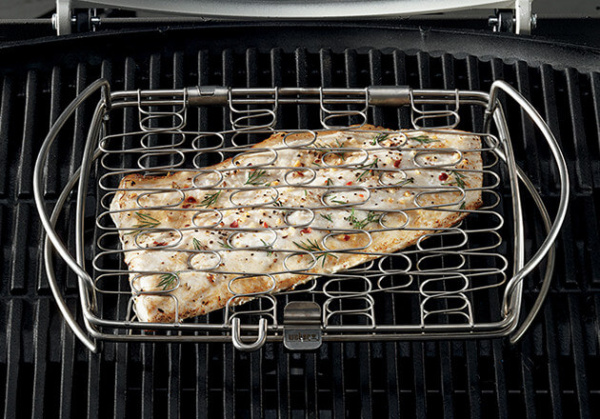 Подставка-сетка для запекания рыбы Weber малая