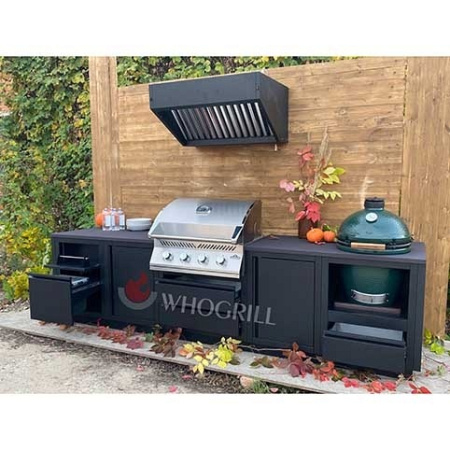 Тумба с 2-мя выдвижными ящиками 610 черная Онтарио