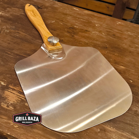Лопатка для пиццы Grillbaza, алюминий 