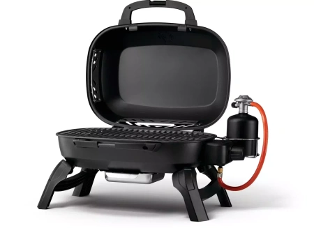 Кухонный grill Napoleon TravelQ 240, гриль черный со сменными газовыми баллонами 