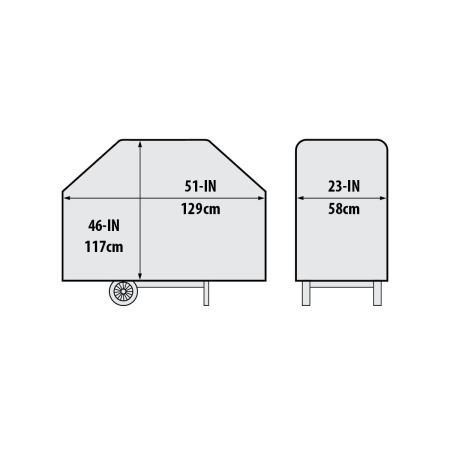 Чехол для газовых грилей Broil King Monarch 340, Royal 340, GEM