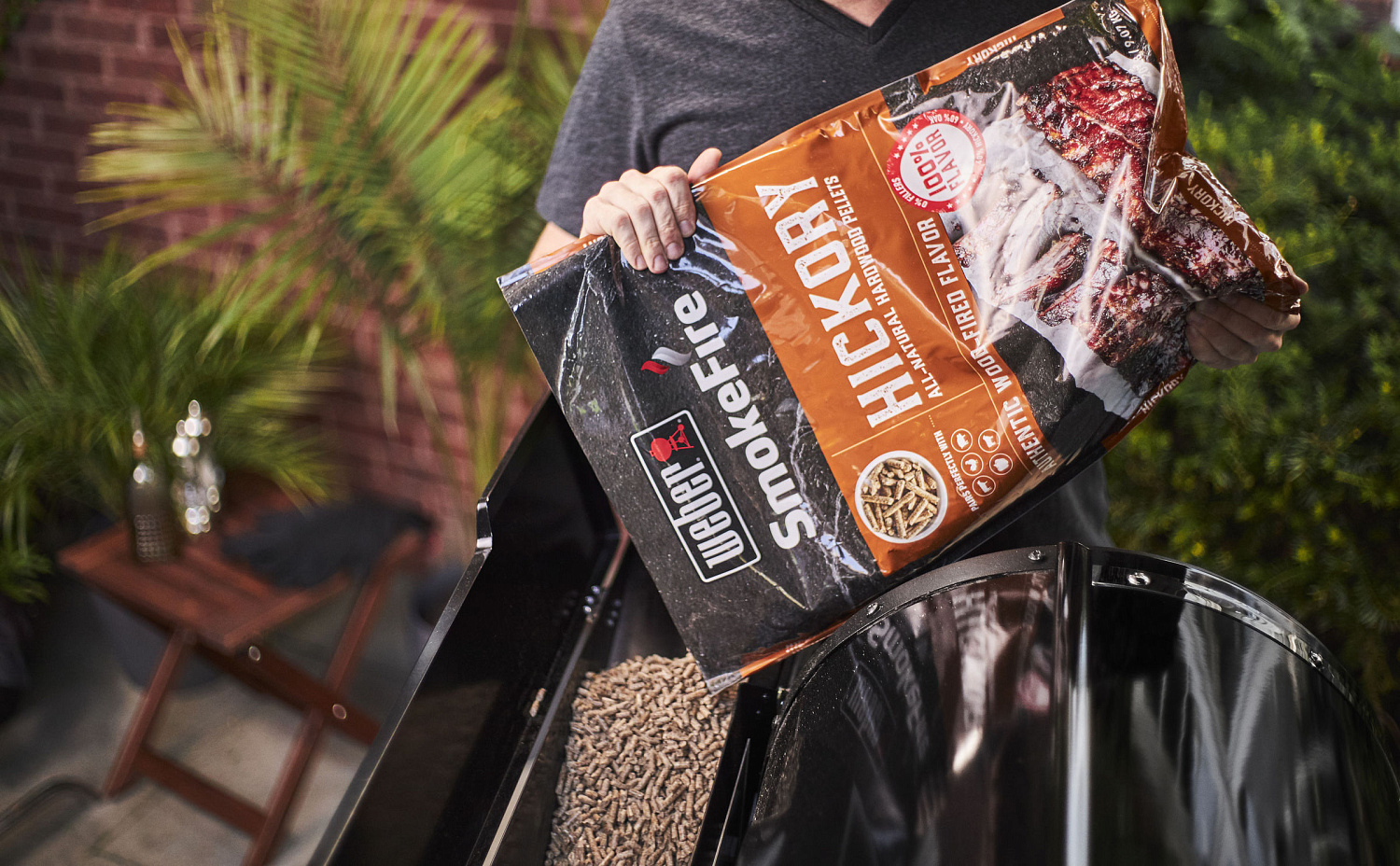 Пеллетный гриль Weber SmokeFire EX4 GBS