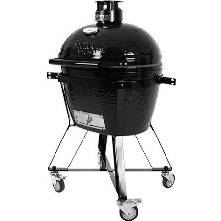 Керамический гриль барбекю Primo Oval 300 Family All in One с подставкой и столиком