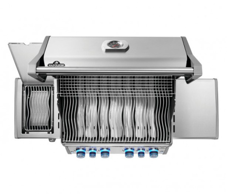 Napoleon Rogue PRO-S 525 газовый гриль-печь тепловой, нержавеющая сталь (с ИК горелкой 3/3 + боковые столики)