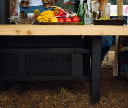 Гриль-стол Джентльмены термобереза 2400 мм