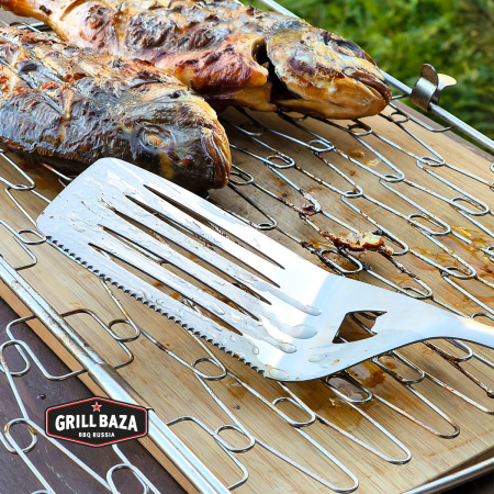 Лопатка для гриля, нержавеющая сталь