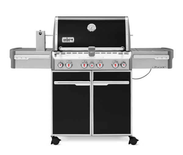 Гриль газовый Weber Summit E-470 GBS черный