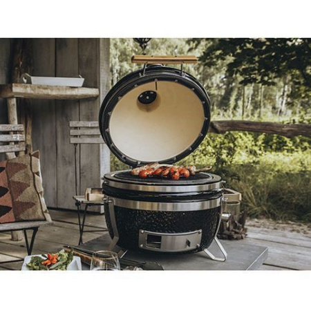 Керамический гриль Monolith Icon черный