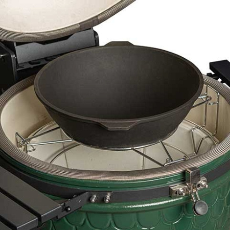 Керамический угольный гриль DinoEgg Classic Green