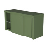 Шкаф навесной с раздвижными дверцами 1000 зеленый Онтарио