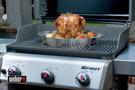 Противень для жарки овощей - ростер для птицы - Gourmet BBQ System