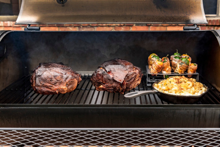 Барбекю для копчения Oklahoma Joe's Highland Offset уголь+пеллеты