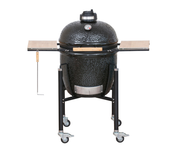 Керамический угольный гриль Monolith Basic, 46 см, черный