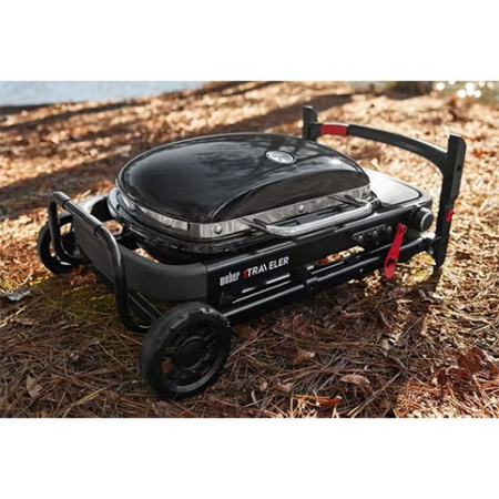 Газовый гриль Вебер T Compact в беседку