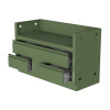Тумба-основание гриля BIPRO-825 с 2-мя выдвижными ящиками зеленая Онтарио