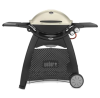 Weber Q-3200 гриль газовый на тележке, слоновая кость