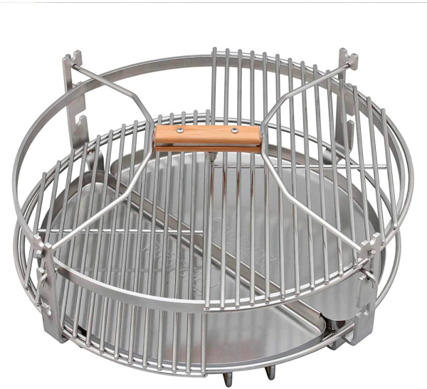 Керамический угольный гриль Monolith Classic Red Pro Solo, 46 см, красный