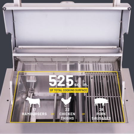 Встраиваемый гриль Char-Broil Medallion Series 4S