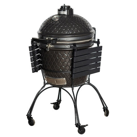 Керамический угольный гриль DinoEgg Classic Black