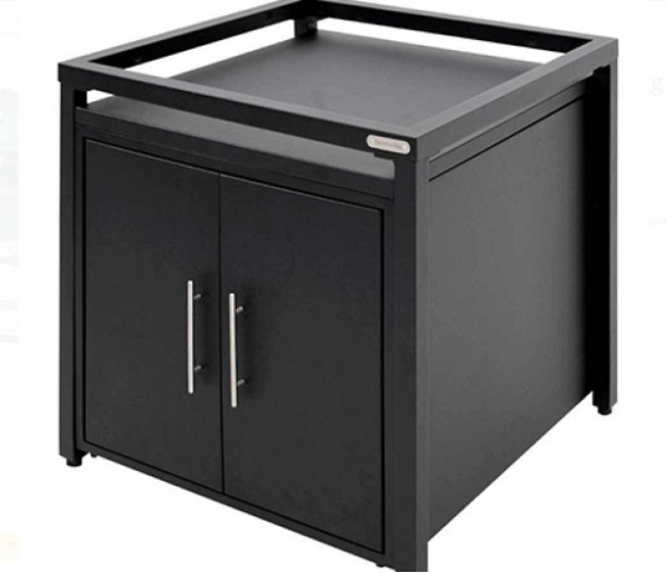 Керамический гриль размер M с модульной подставкой в комбинации со шкафом