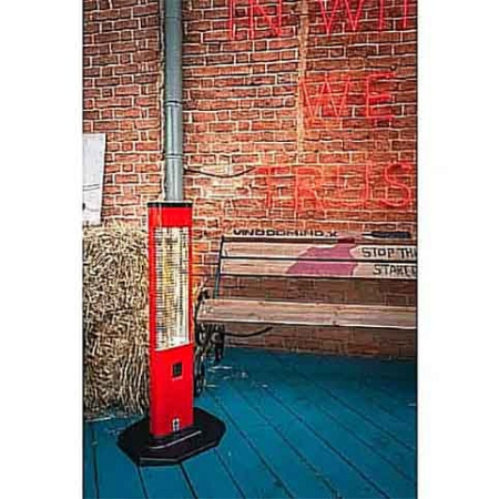 Напольный карбоновый обогреватель Luxeva LXV 2500-VR red