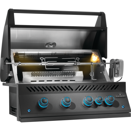 Встраиваемый газовый гриль Napoleon, BIG-32“ (матовый черный)