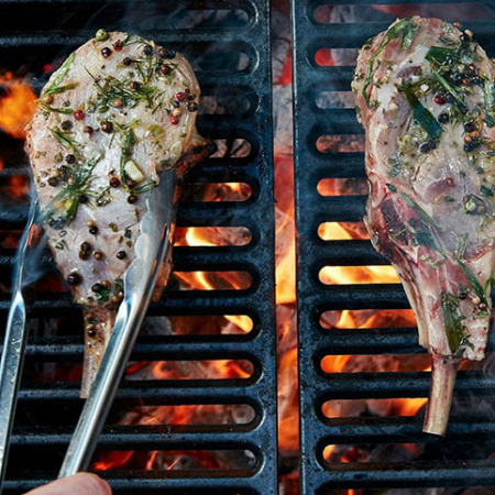 Решетка чугунная для гриля Kamado Joe Classic, подходит для копчения и приготовления пиццы