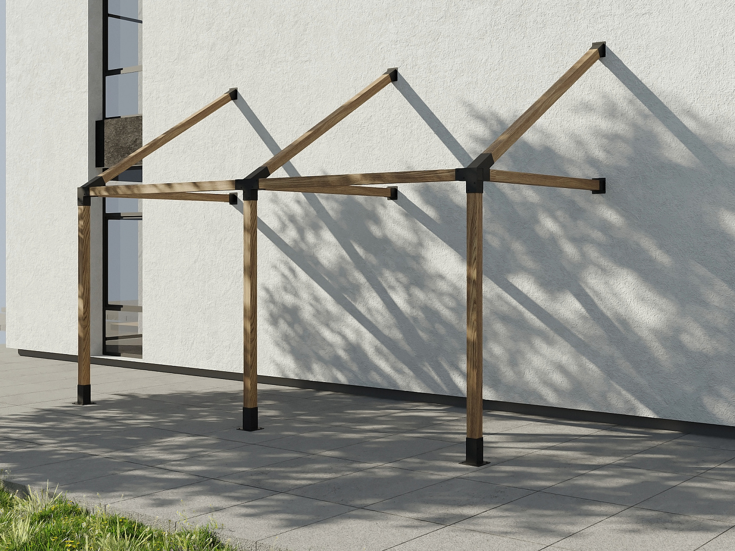 Проект №3 Летняя гриль кухня с беседкой Уют