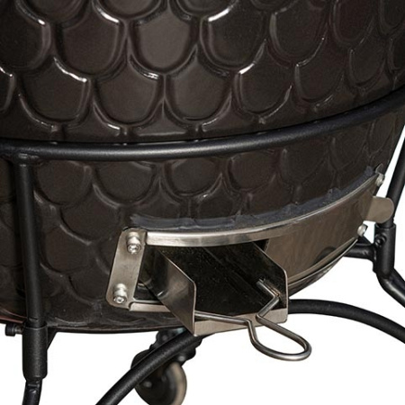 Керамический угольный гриль DinoEgg Classic Black