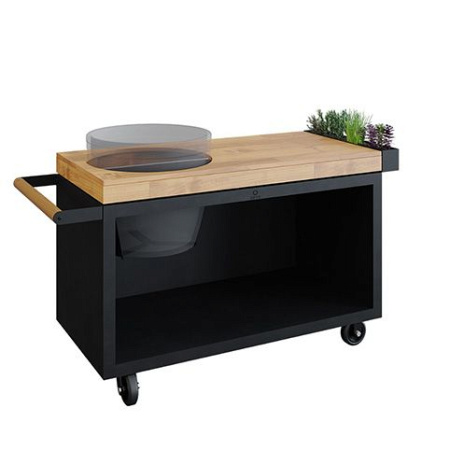 Стол OFYR Table PRO для Big Green Egg черный