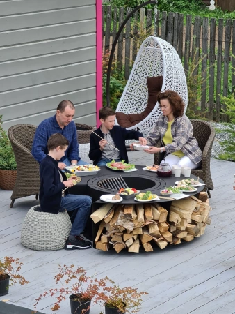 Гриль-очаг Альпы