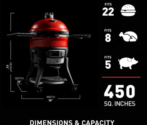 Керамический гриль Kamado Joe Konnected Big Joe