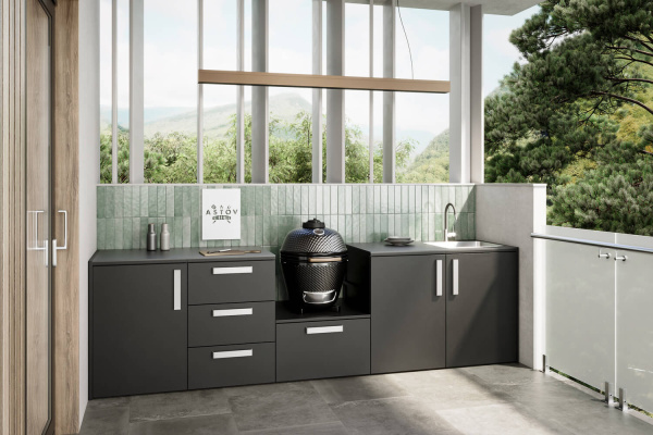 Комплект Astov BBQ Deluxe / АСТОВ БАРБЕКЮ Делюкс №10 (ширина 3180 мм)