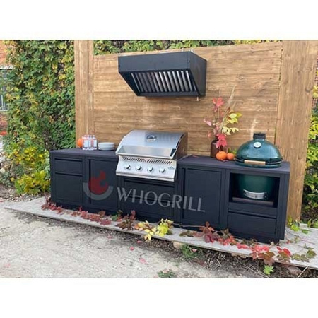 Тумба с 2-мя выдвижными ящиками 610 черная Онтарио