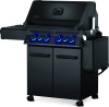 Газовый гриль Napoleon Prestige 500 Phantom тепловой с боковыми столиками