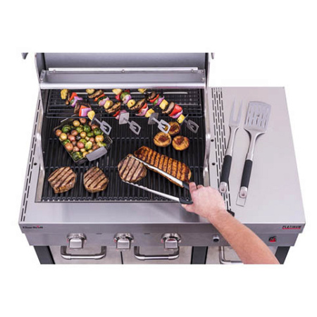 Набор инструментов Char-Broil Medallion Series 3 шт (лопатка+щипцы+вилка)